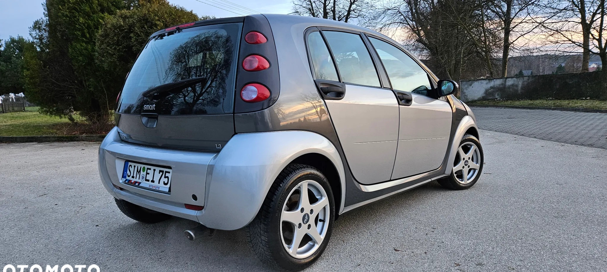 Smart Forfour cena 9999 przebieg: 156500, rok produkcji 2005 z Pszów małe 121